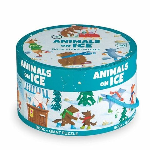 30 Pieces Puzzle: Animals On Ice