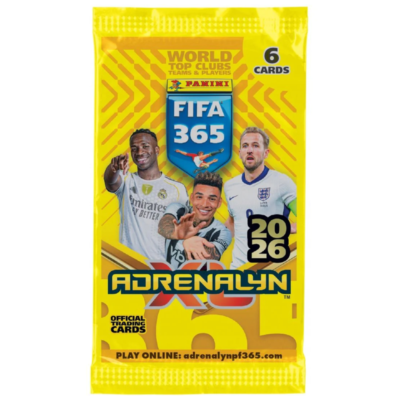 Panini Bộ Thẻ Hình Khởi Đầu Fifa 365 2026 Adrenalyn (Giao Mẫu Ngẫu Nhiên)