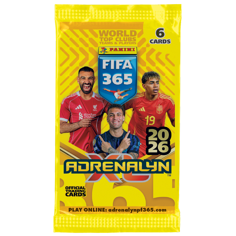 Panini Bộ Thẻ Hình Khởi Đầu Fifa 365 2026 Adrenalyn (Giao Mẫu Ngẫu Nhiên)