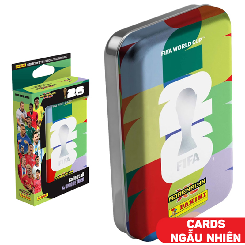 Panini Hộp Thẻ Hình Fifa World Cup 2026 Adrenalyn Xl (Giao mẫu ngẫu nhiên)