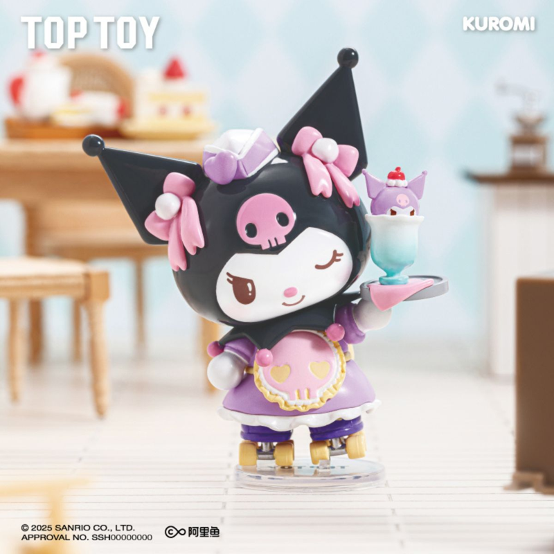 Top Toy - Mô Hình Sanrio Characters Rollers Skating Restaurant Figures (Giao mẫu ngẫu nhiên)