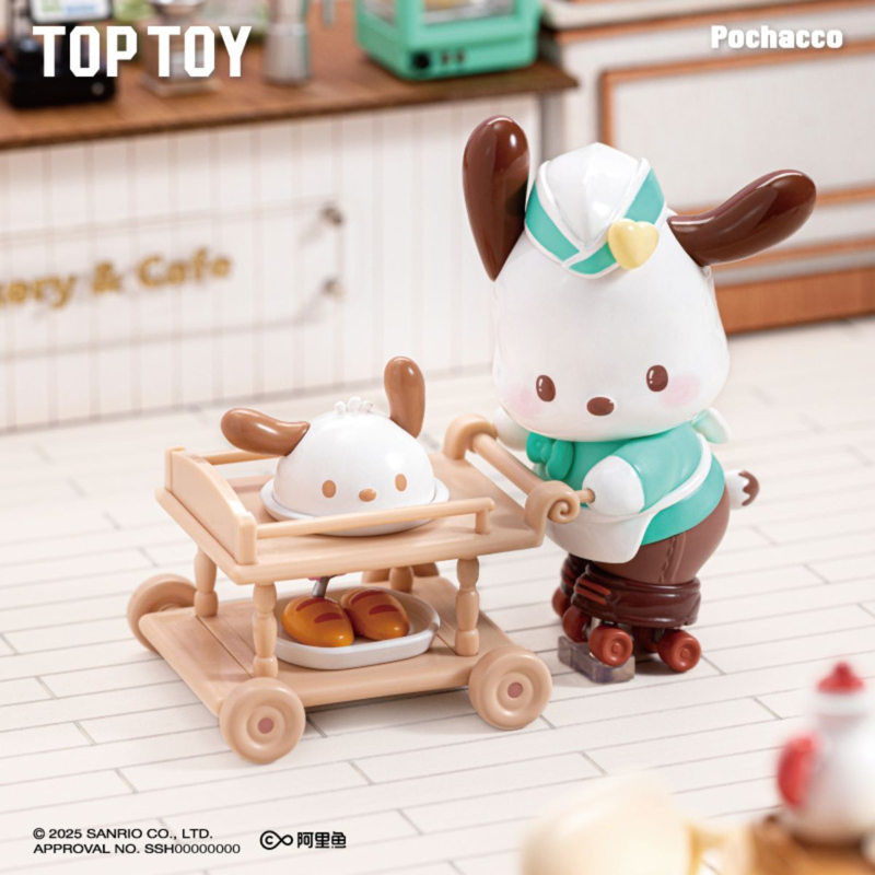 Top Toy - Mô Hình Sanrio Characters Rollers Skating Restaurant Figures (Giao mẫu ngẫu nhiên)