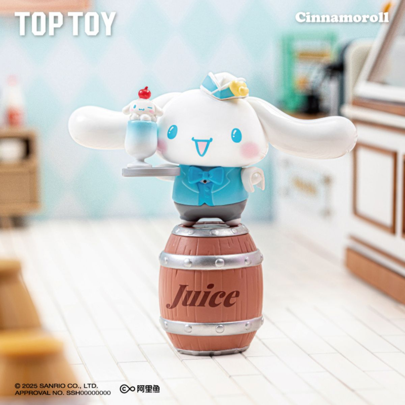 Top Toy - Mô Hình Sanrio Characters Rollers Skating Restaurant Figures (Giao mẫu ngẫu nhiên)