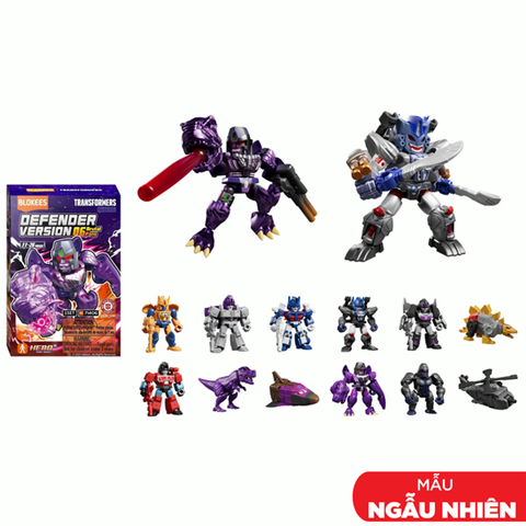 Mô Hình - Transformers - Defender Version 06 - Brutal Fang - Blokees - ET56 (Giao Mẫu Ngẫu Nhiên)