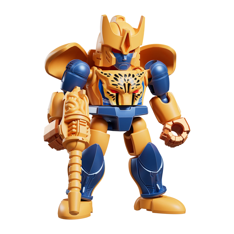 Mô Hình - Transformers - Defender Version 06 - Brutal Fang - Blokees - ET56 (Giao Mẫu Ngẫu Nhiên)