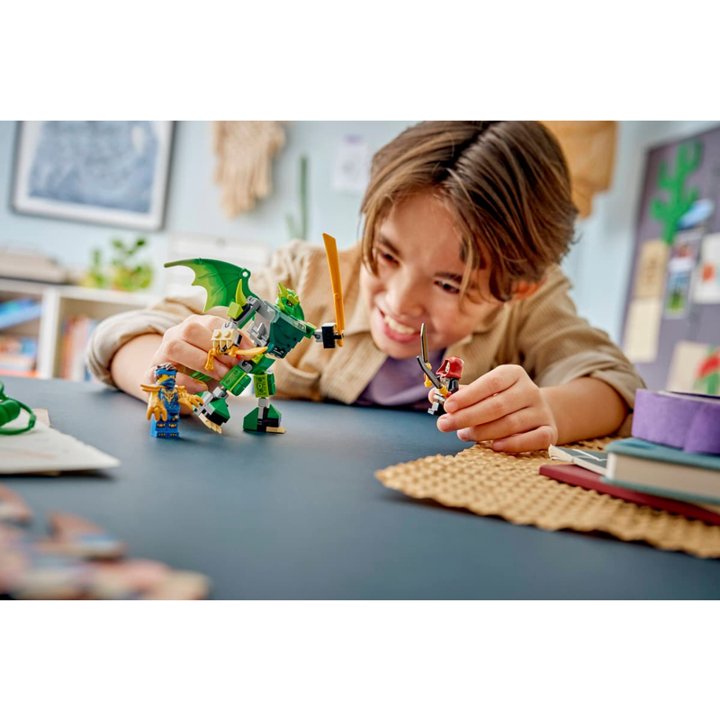 Lego Ninjago Đồ Chơi Lắp Ráp Bộ Chiến Đấu Chiến Giáp Rồng Của Lloyd 71862