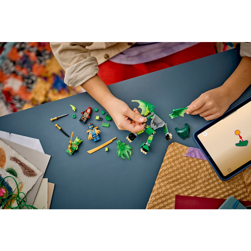 Lego Ninjago Đồ Chơi Lắp Ráp Bộ Chiến Đấu Chiến Giáp Rồng Của Lloyd 71862