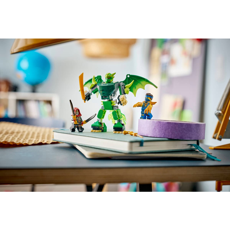 Lego Ninjago Đồ Chơi Lắp Ráp Bộ Chiến Đấu Chiến Giáp Rồng Của Lloyd 71862