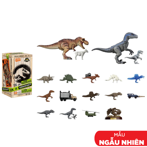 Mô Hình Lắp Ráp - Jurassic World - Terraventure TS01 - Blokees - EJ01 (Giao Mẫu Ngẫu Nhiên)