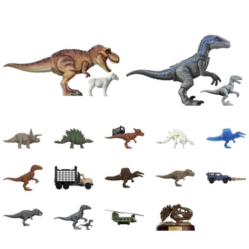 Mô Hình Lắp Ráp - Jurassic World - Terraventure TS01 - Blokees - EJ01 (Giao Mẫu Ngẫu Nhiên)