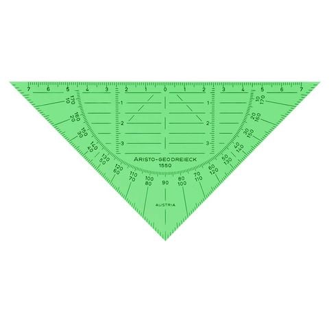 Thước Eke Xanh Lá 45 độ, 16 CM AR1550GR