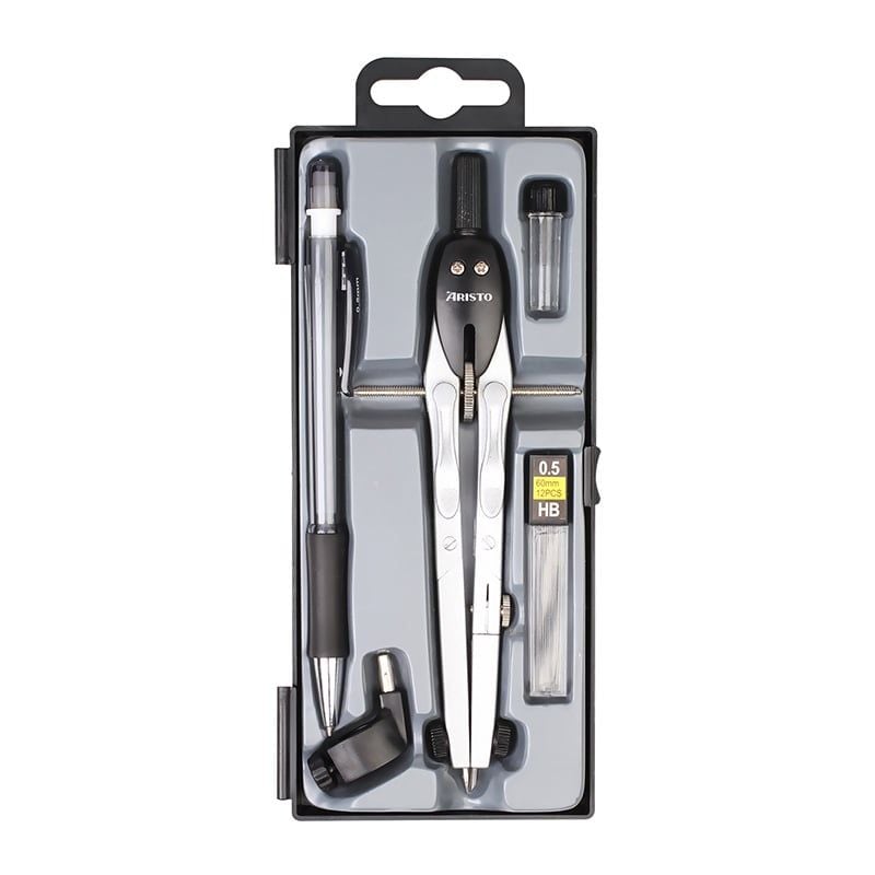 Compa Đen kèm viết chì bấm DK 340 MM AR80084