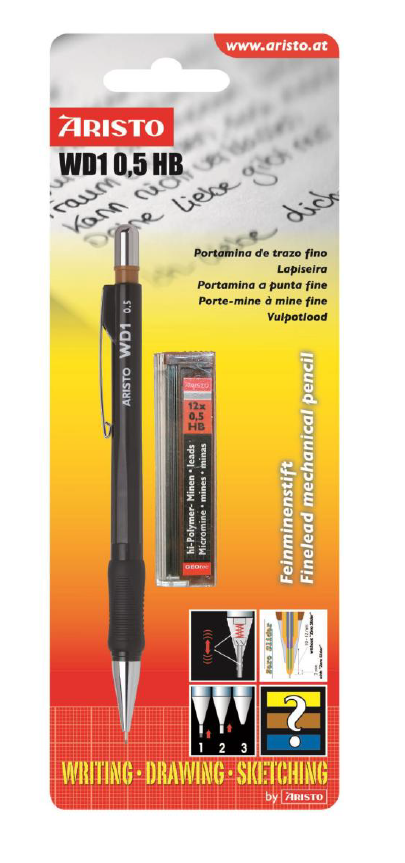 Viết chì bấm kèm ngòi 0.5 HB  AR85105B