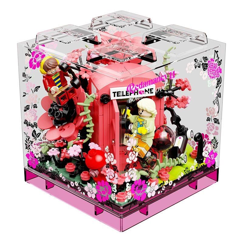 Sembo Lắp Ráp Hoa Chi Mẫu Đơn AX0099