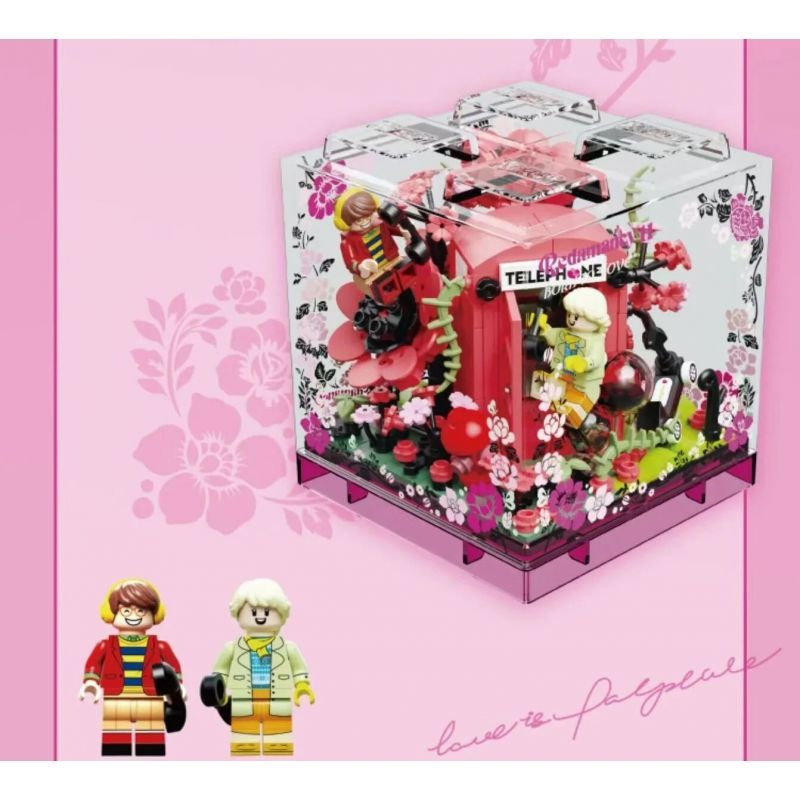 Sembo Lắp Ráp Hoa Chi Mẫu Đơn AX0099