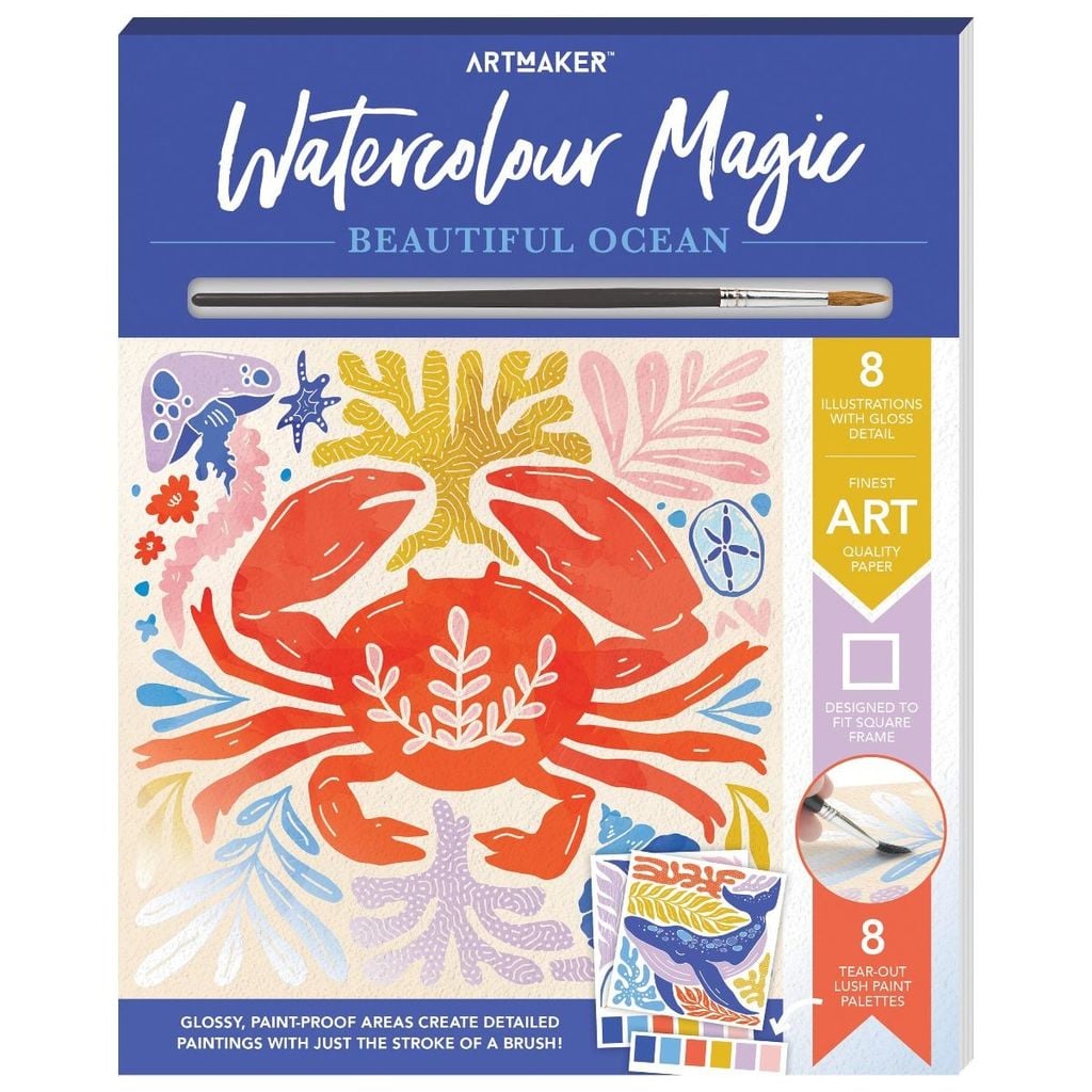 Art Maker Watercolour Magic Beautiful Ocean