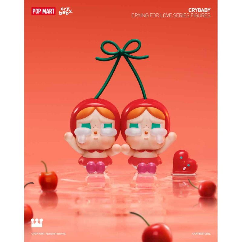 Pop Mart - Mô Hình Crybaby Crying for Love Series Figures (Giao mẫu ngẫu nhiên)
