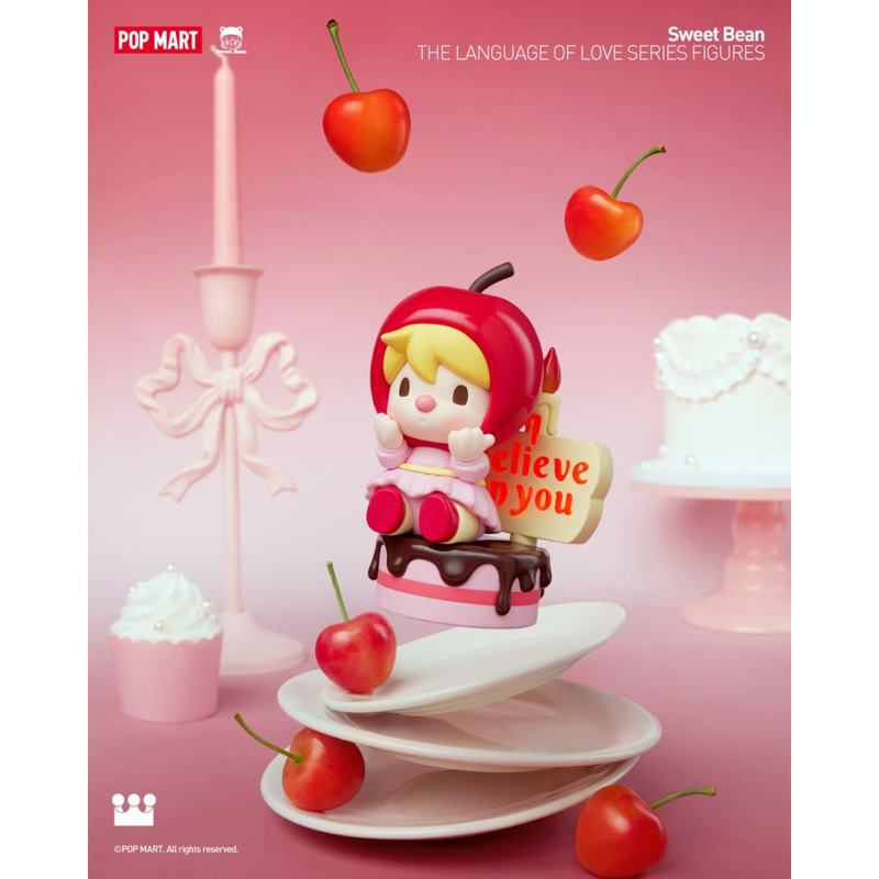 Pop Mart - Mô Hình Sweet Bean the Language of Love Series Figures (Giao mẫu ngẫu nhiên)