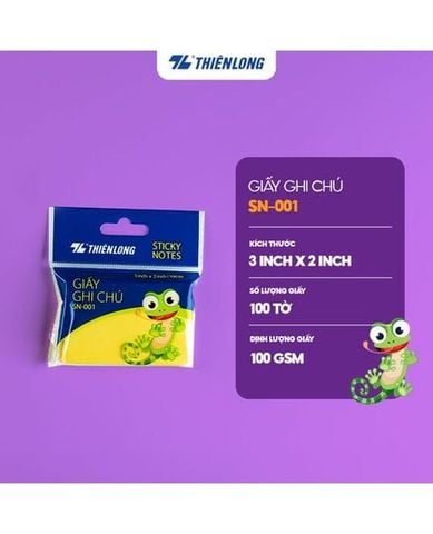 Giấy Ghi Chú Pastel 3X2 SN-001