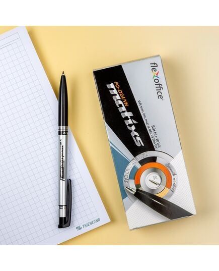 Bút Bi Flexoffice FO-024 Vĩ 3 cây