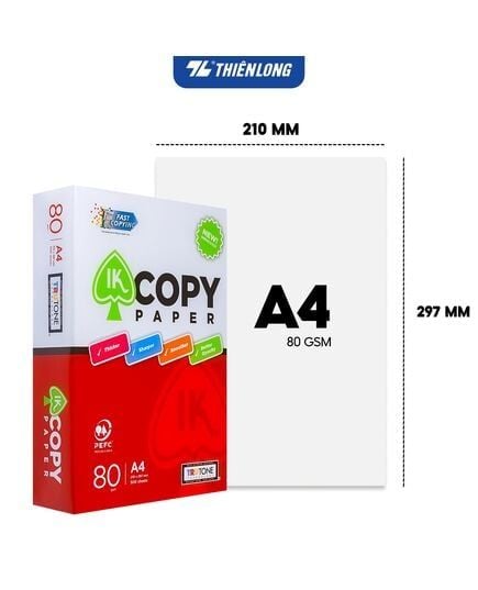 Giấy IK Copy A4/80