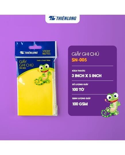 Giấy Ghi Chú Pastel 3X5 SN-005