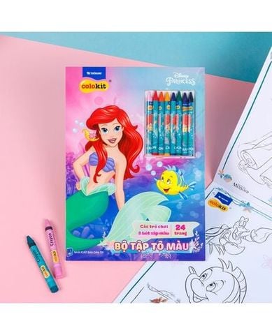 Bộ Tập Tô Màu Disney Ariel COB-C009