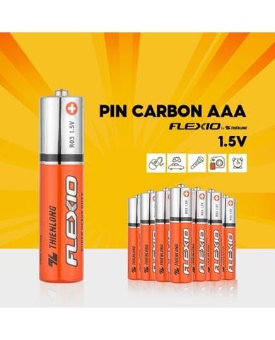Pin Carbon AAA (Đũa) Lốc 4 BAC-R03/4
