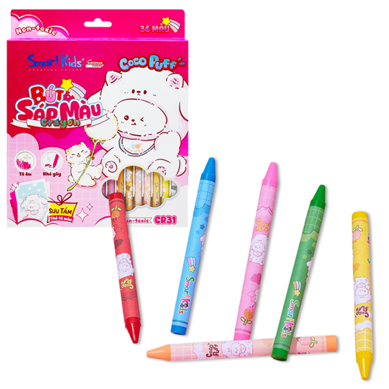 Smartkids - Bút Chì Màu Fantasy Wariors 24 Màu CP32