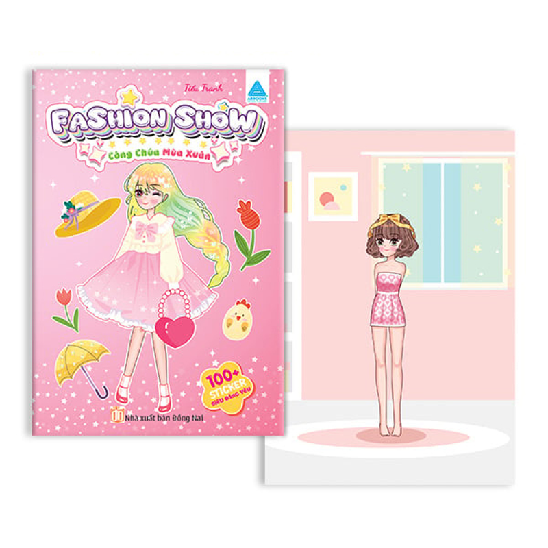 Fashion Show - Công Chúa Mùa Hạ - 100 Sticker Siêu Đáng Yêu