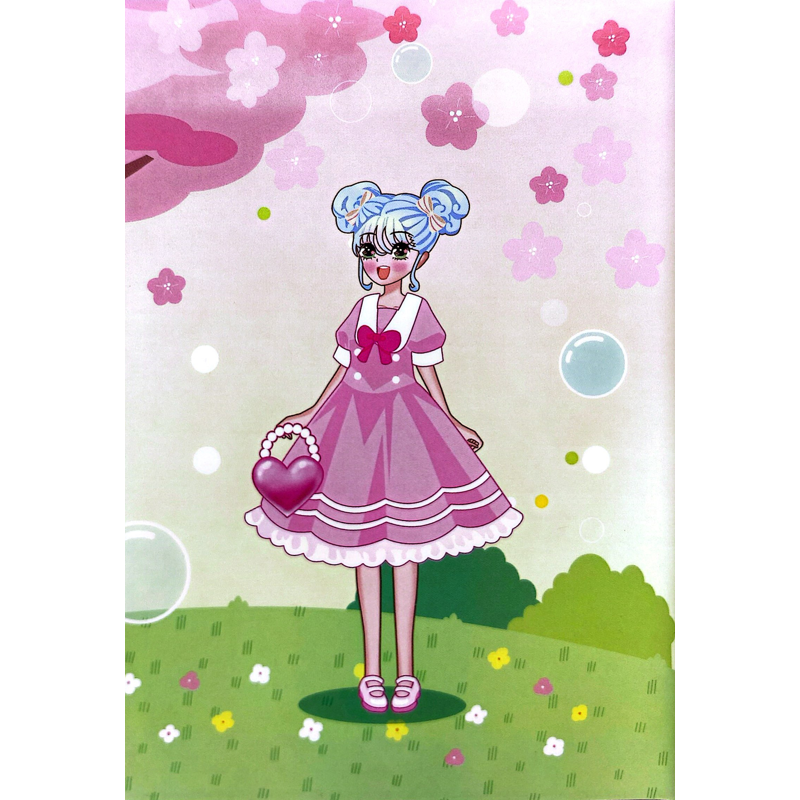 Fashion Show - Công Chúa Mùa Thu - 100 Sticker Siêu Đáng Yêu