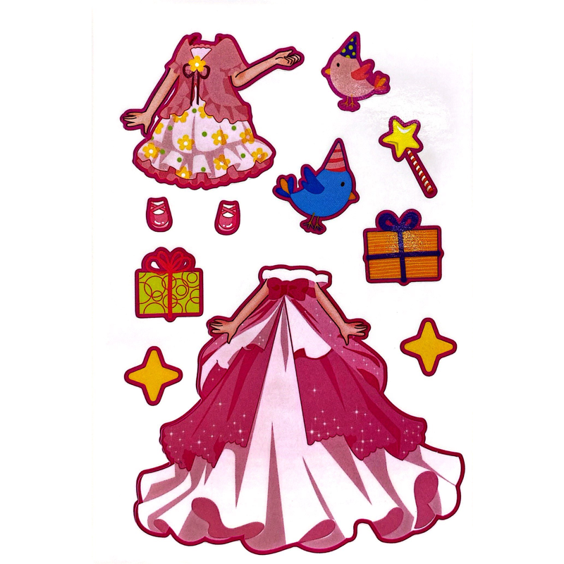 Fashion Show - Công Chúa Mùa Thu - 100 Sticker Siêu Đáng Yêu