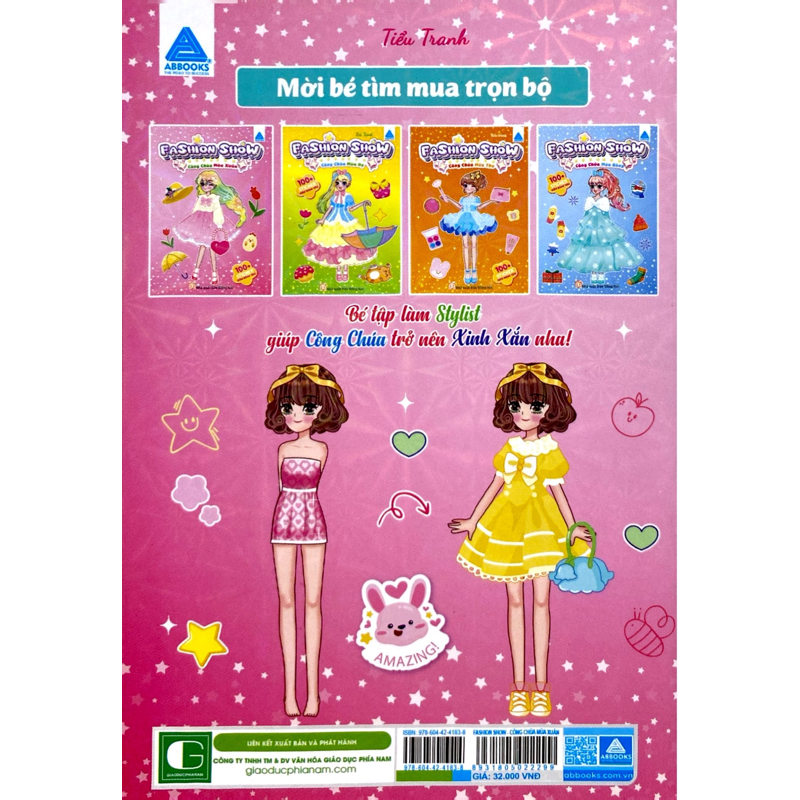 Fashion Show - Công Chúa Mùa Thu - 100 Sticker Siêu Đáng Yêu