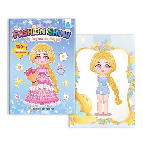 Fashion Show - Công Chúa Tóc Mây - 100 Sticker Siêu Đáng Yêu
