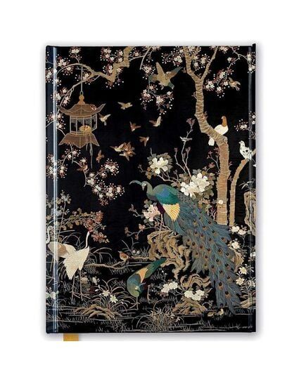 Ashmolean Museum: Embroidered Hanging with Peacock - Notebook