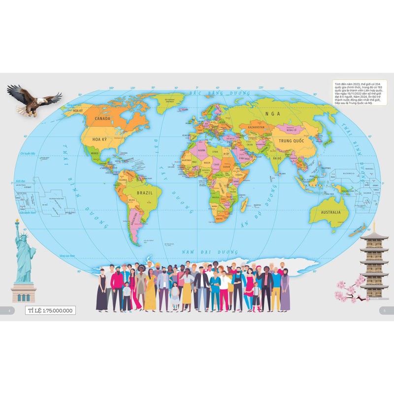 Atlas Thế Giới Cho Trẻ Em