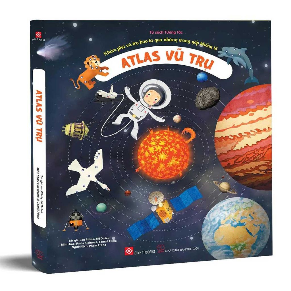 Atlas Vũ Trụ: Khám Phá Vũ Trụ Bao La Qua Những Trang Gấp Khổng Lồ