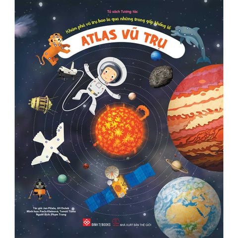 Atlas Vũ Trụ: Khám Phá Vũ Trụ Bao La Qua Những Trang Gấp Khổng Lồ