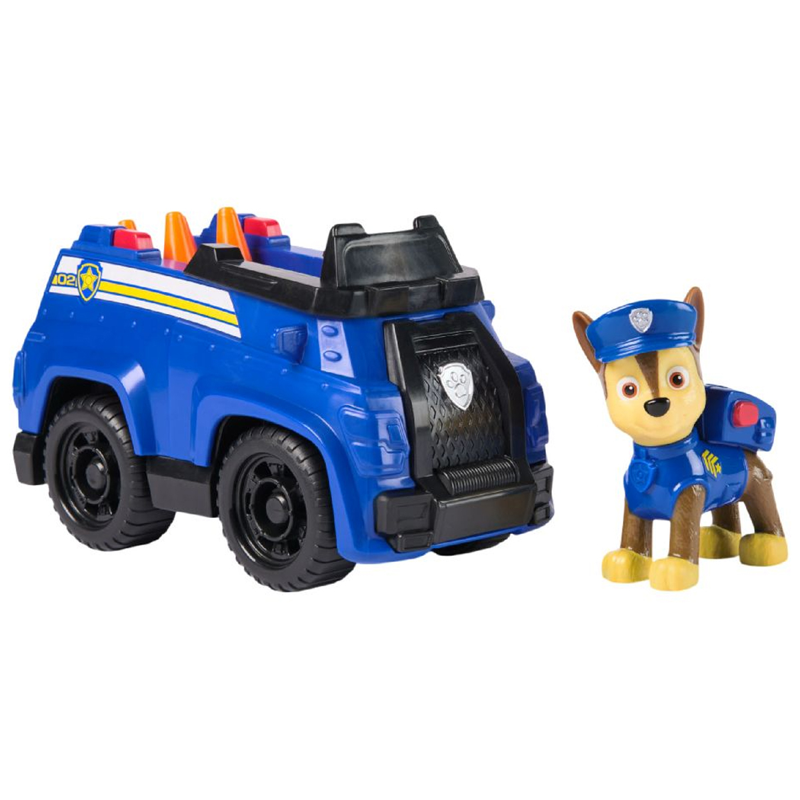 Paw Patrol Xe Cứu Hộ Cơ Bản Paw Patrol - Chase V25 6071210 (Vta)