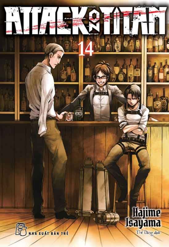 Attack On Titan - Tập 14 (Bản thường) (Tặng bookmark nam châm)