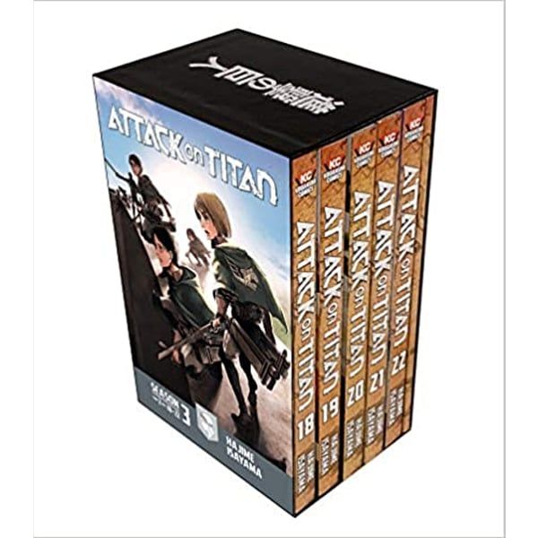 Attack on Titan Season 3 Part 2 Manga Box Set (Attack on Titan Manga Box Sets)
