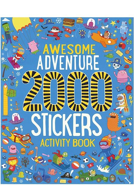 Awesome Adventure 2000 Stickers Activity Book