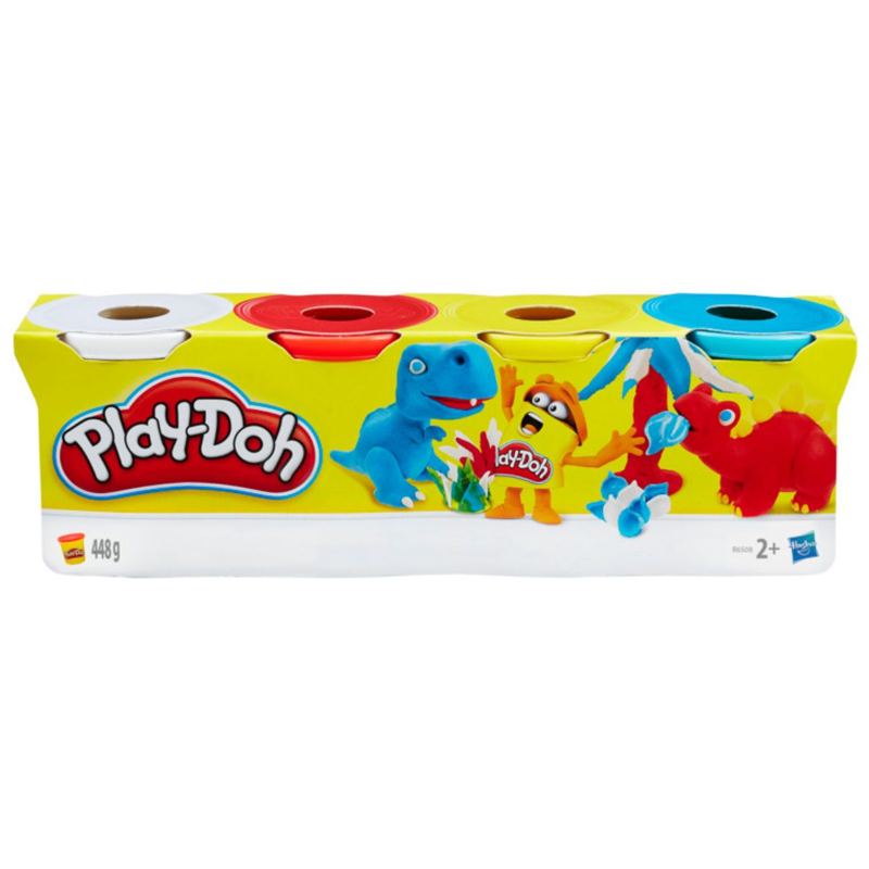 Playdoh Combo Máy Xay Sinh Tố  Vui Vẻ Và Bột Nặn 4 Màu Cbf9142-B5517