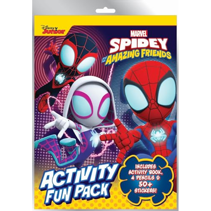 Spidey And His Amazing Friends - Activity Fun Pack - Glow Webs Glow