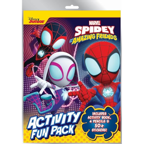 Spidey And His Amazing Friends - Activity Fun Pack - Glow Webs Glow