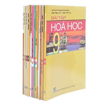 Sách giáo khoa Lớp 9 Bộ Bài Tập (7 Cuốn)