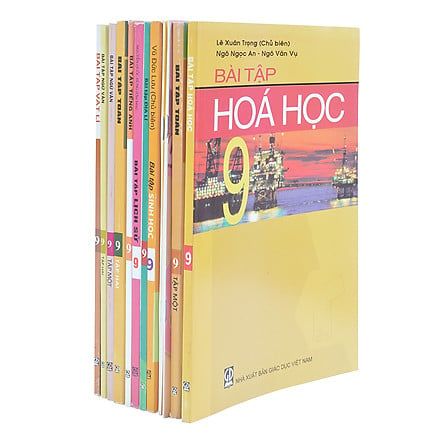Sách giáo khoa Lớp 9 Bộ Bài Tập (7 Cuốn)