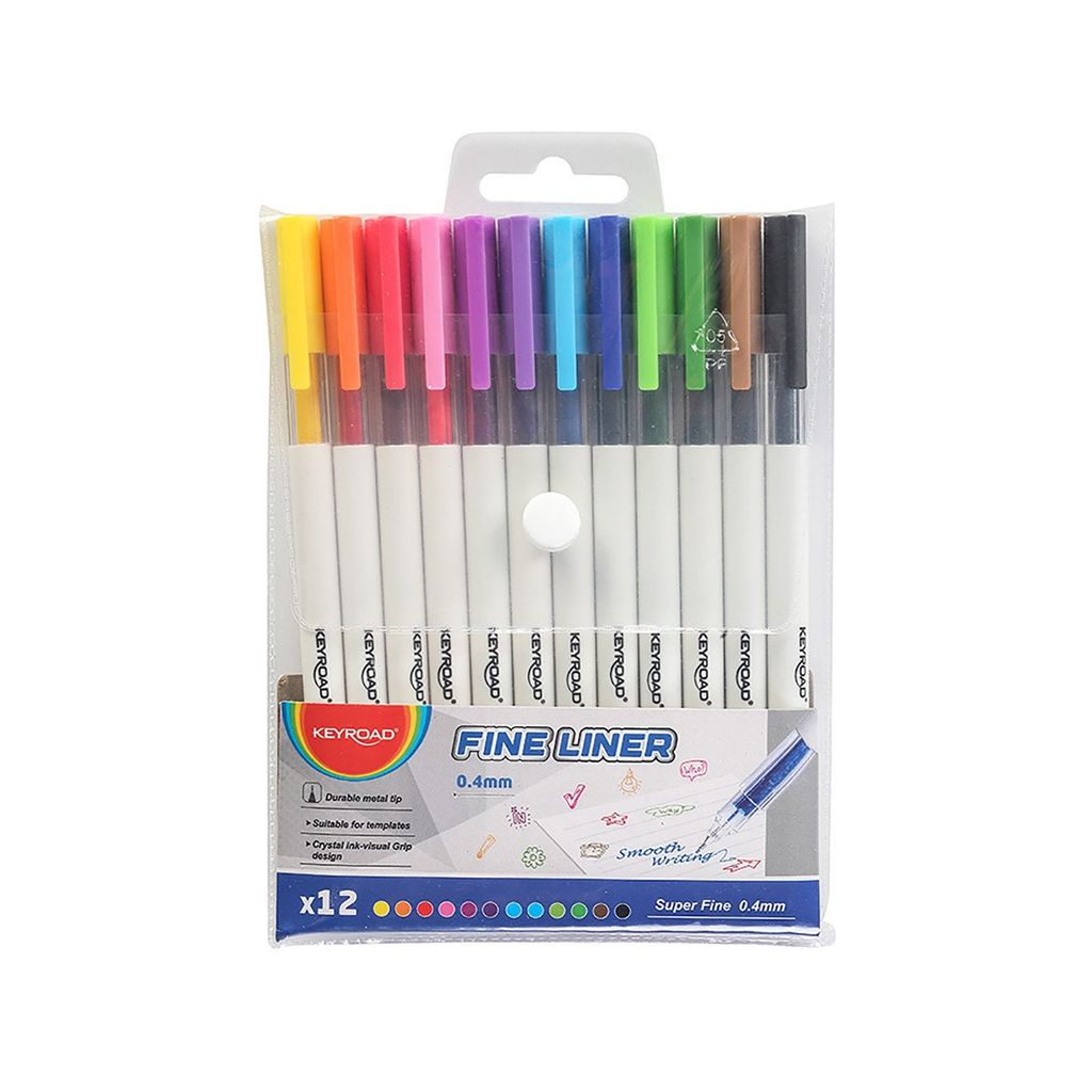 VIẾT LÔNG MÀU 0.4MM 12 CÂY KR972462 H/12