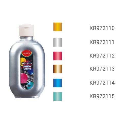 MAU VE ACRYLIC 300ML BẠC KR972111