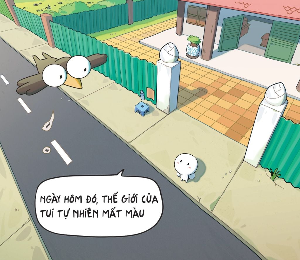 Sách Tô Màu-Thỏ Bảy Màu Trong Thế Giới Bay Màu